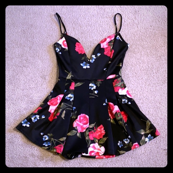 Windsor Pants - Floral Romper